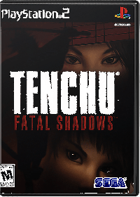 Tenchu Fatal Shadows PAL Playstation 2  box art